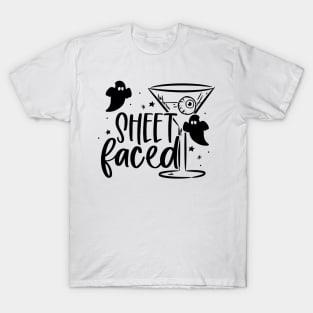 Sheet Faced | Halloween Vibes T-Shirt